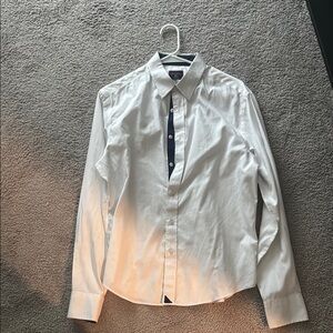 UNTUCKit White Casual Button Down Shirt